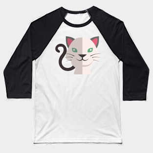 cat cute Baseball T-Shirt